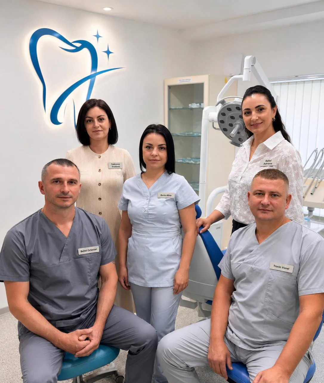 Echipa clinicii LUX DENTAL din Edineț